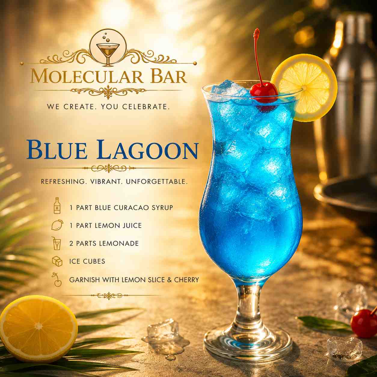 blue lagoon mocktail delhi