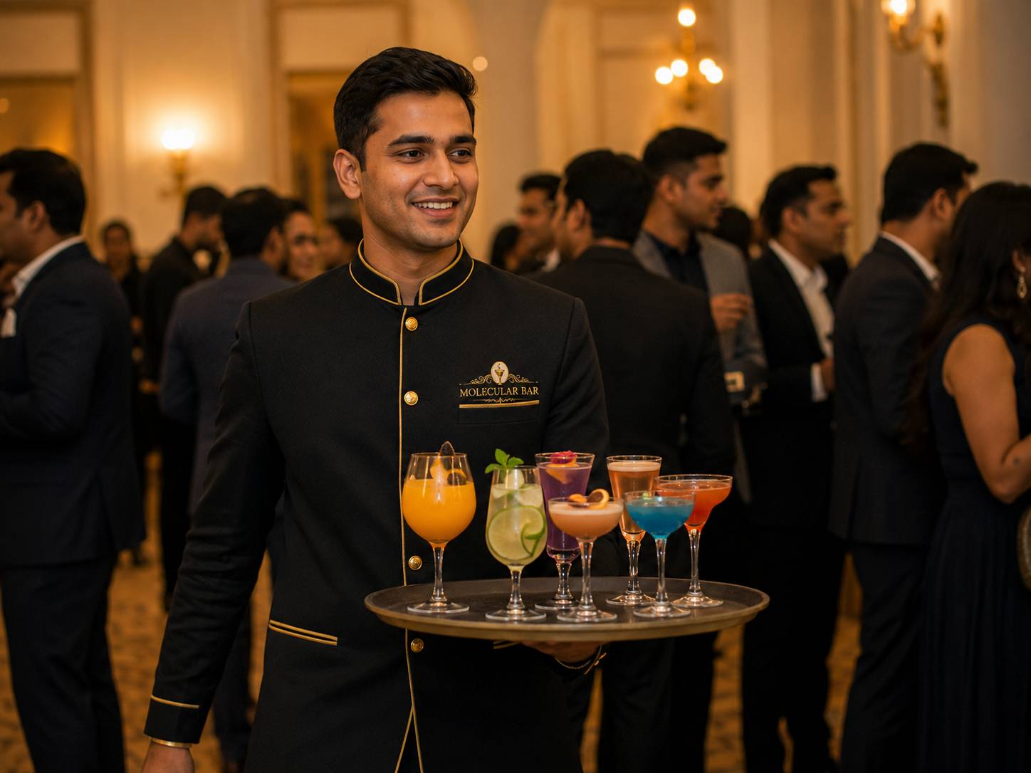 cocktail waiter jobs delhi