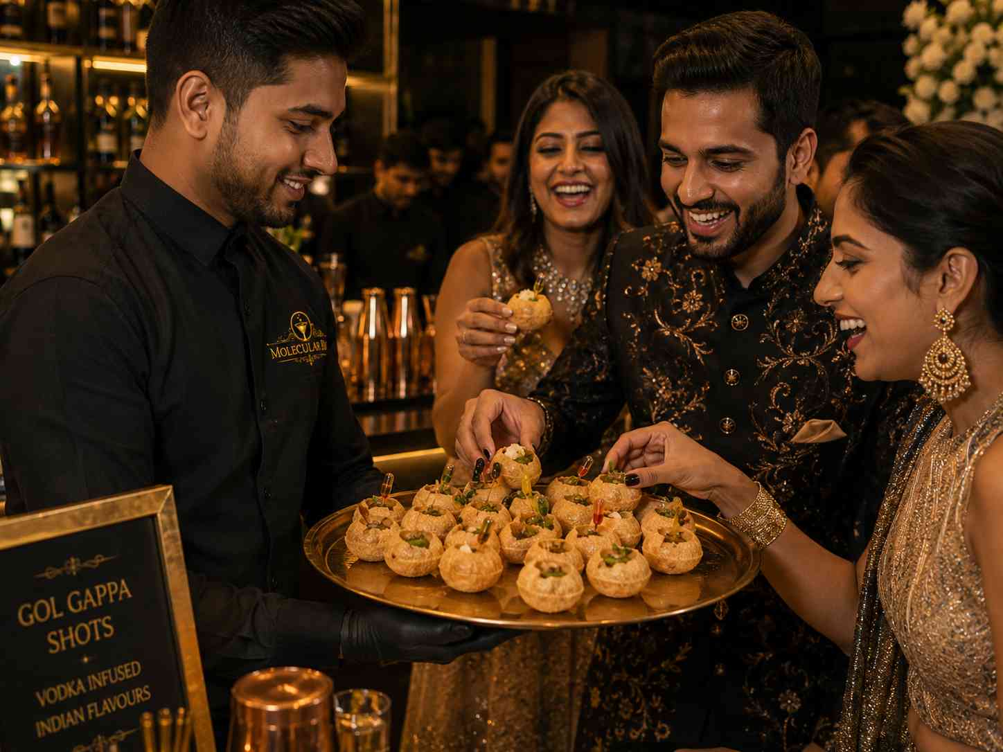 gol gappa shots