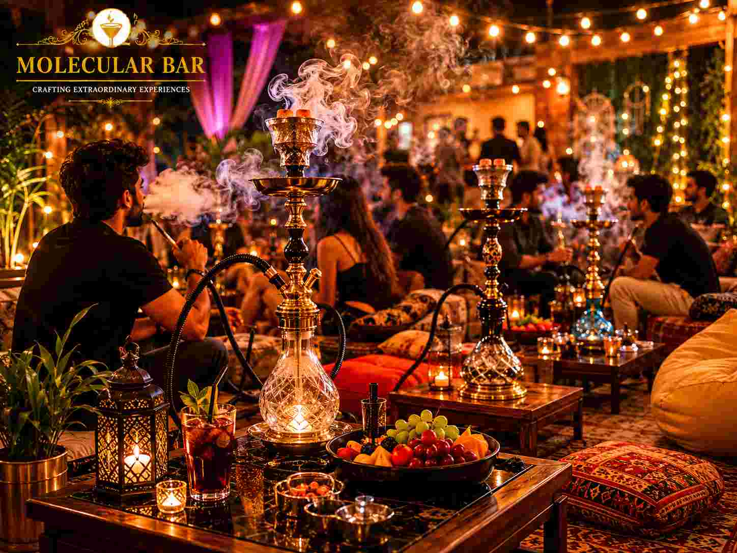 hookah lounge party delhi