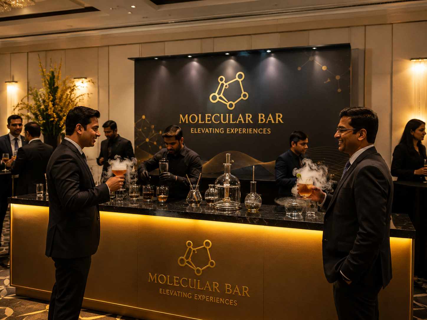 molecular bar corporate event delhi