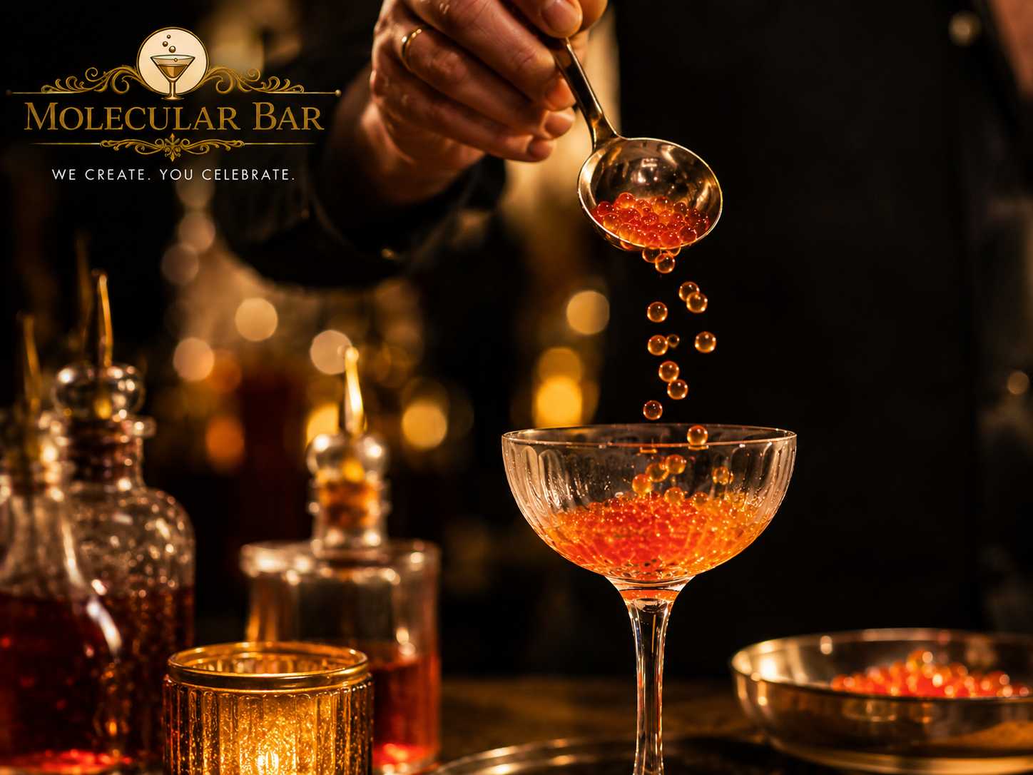 spherification cocktails delhi