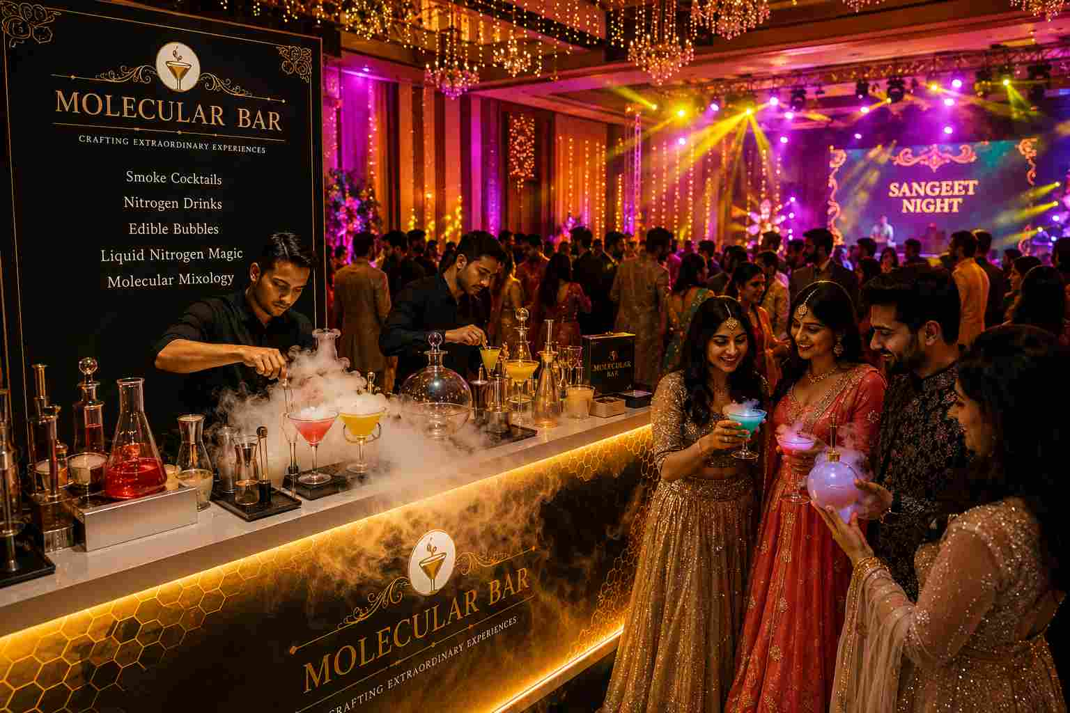 sangeet bar setup delhi