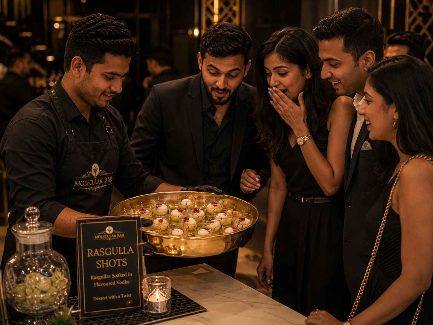 rasgulla shots