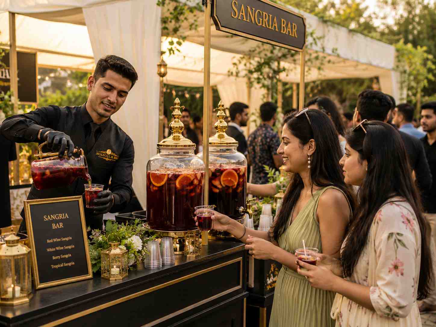 sangria bar shots